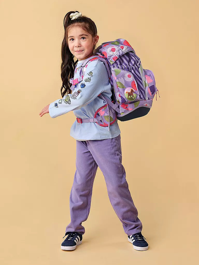 ERGOBAG | Set de mochila escolar de 6 piezas BlütenzauBär |