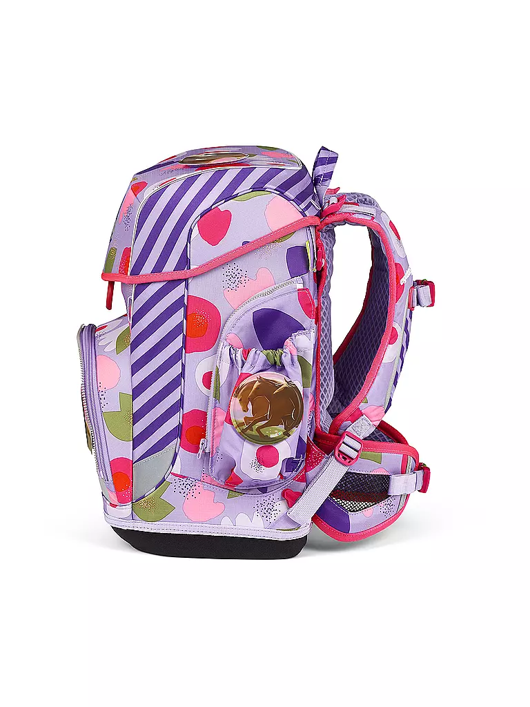 ERGOBAG | Set de mochila escolar de 6 piezas CUBO Light - BlütenzauBär |