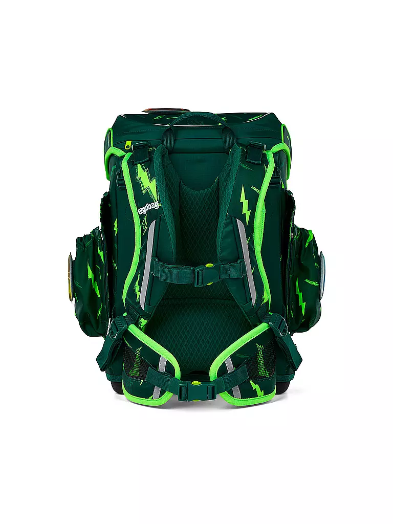 ERGOBAG | Set de mochila escolar de 6 piezas CUBO LIGHT Bärtastisch | 