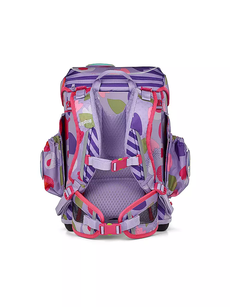 ERGOBAG | Set de mochila escolar de 6 piezas CUBO LIGHT BlütenzauBär |