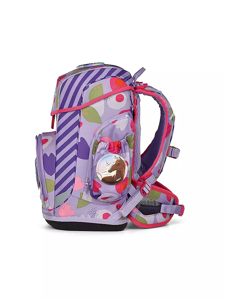 ERGOBAG | Set de mochila escolar de 6 piezas CUBO LIGHT BlütenzauBär |