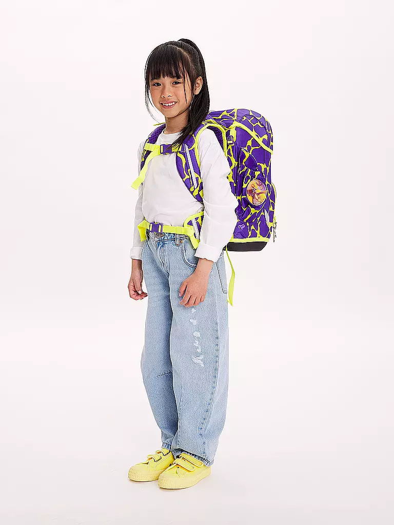 ERGOBAG | Set de mochila escolar de 6 piezas CUBO Light Lumi - SuBärkraft |