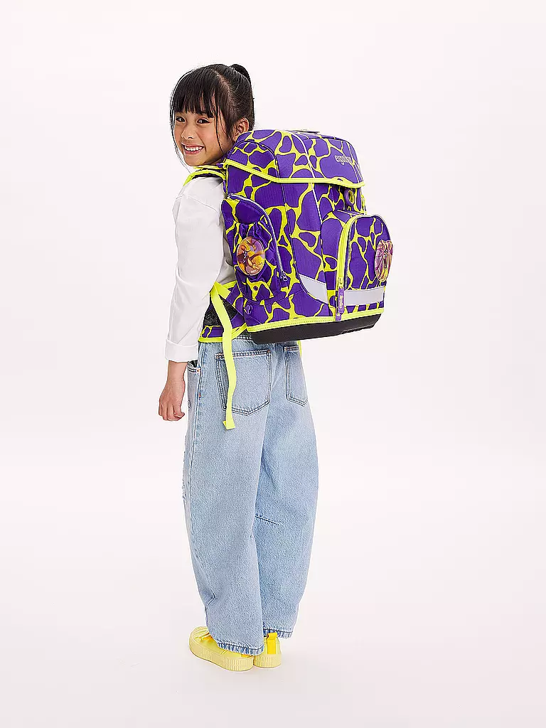 ERGOBAG | Set de mochila escolar de 6 piezas CUBO Light Lumi - SuBärkraft |