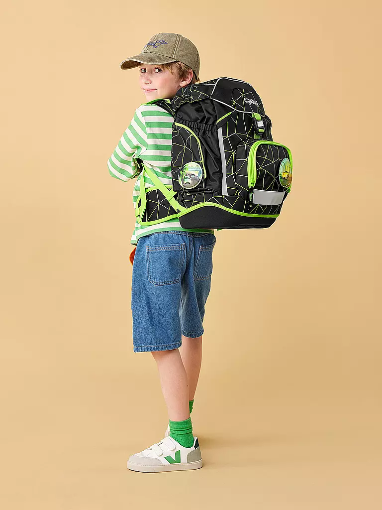 ERGOBAG | Set de mochila escolar de 6 piezas Cybär Race |