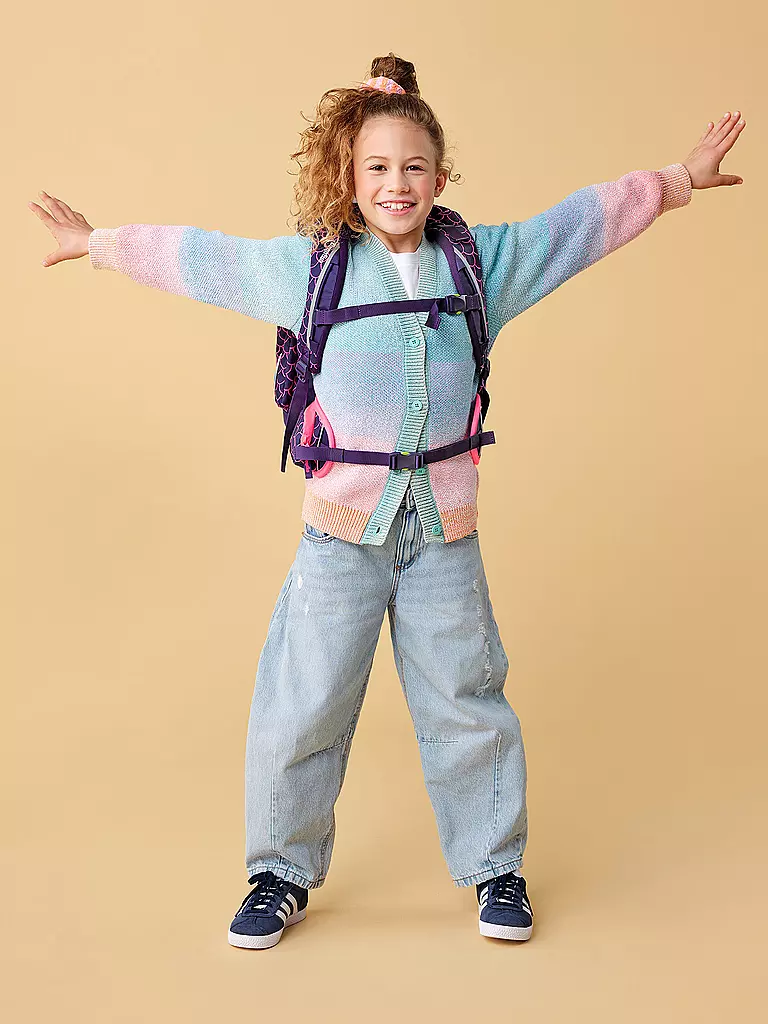 ERGOBAG | Set de mochila escolar de 6 piezas Maxi Perlentaucher |