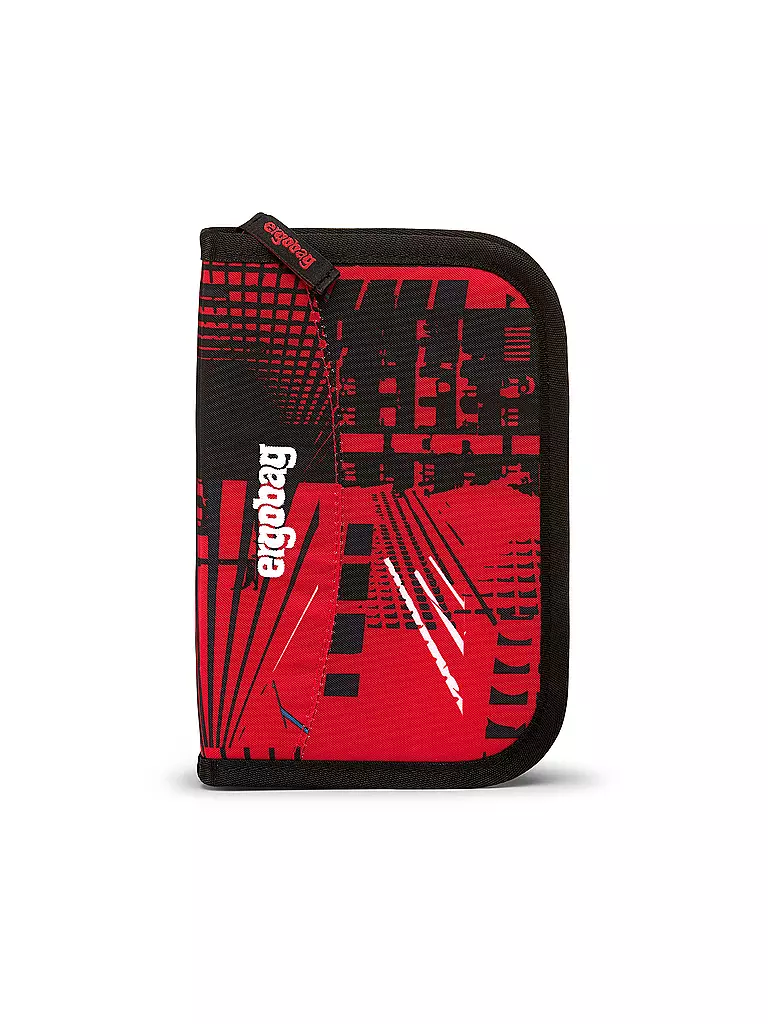 ERGOBAG | Set de mochila escolar de 6 piezas PACK - AlarmBäreitschaft | Rojo