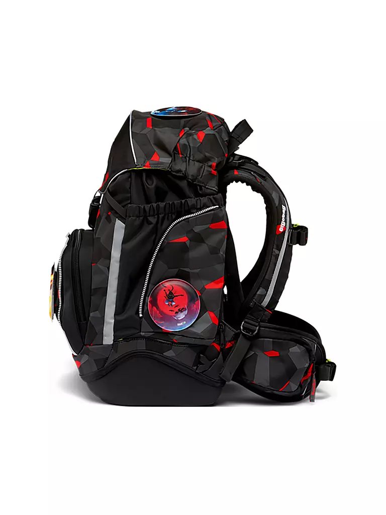 ERGOBAG | Set de mochila escolar de 6 piezas PACK - TaekBärdo | Negro