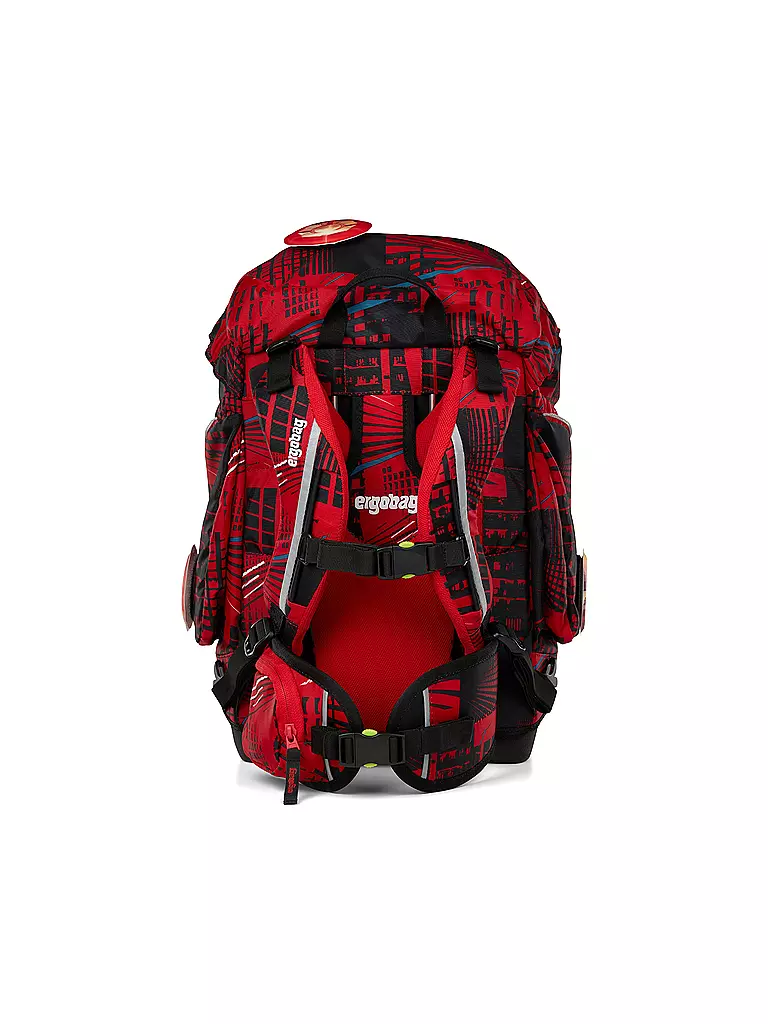 ERGOBAG | Set de mochila escolar de 6 piezas PACK AlarmBäreitschaft |