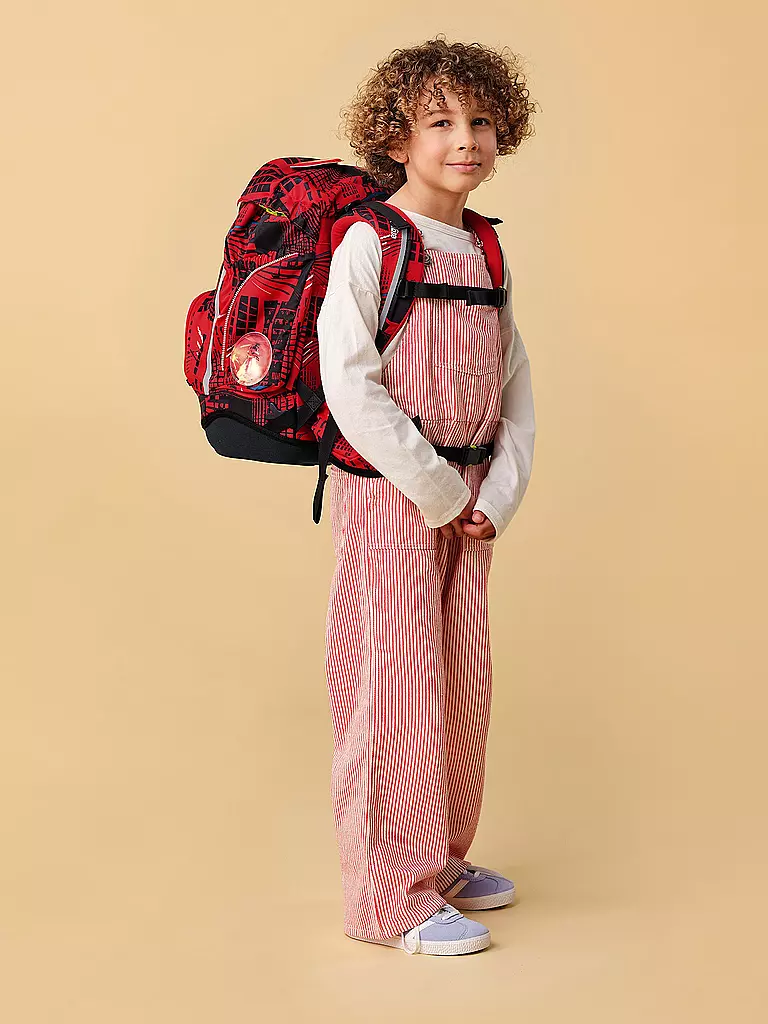 ERGOBAG | Set de mochila escolar de 6 piezas PACK AlarmBäreitschaft |
