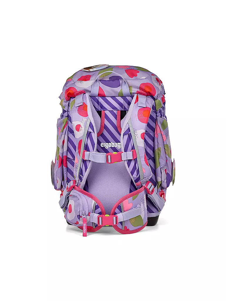 ERGOBAG | Set de mochila escolar de 6 piezas PACK BlütenzauBär |