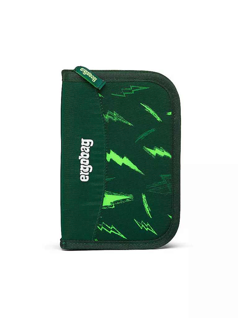 ERGOBAG | Set de mochila escolar de 6 piezas PACK Lumi - Bärtastisch | Verde oscuro