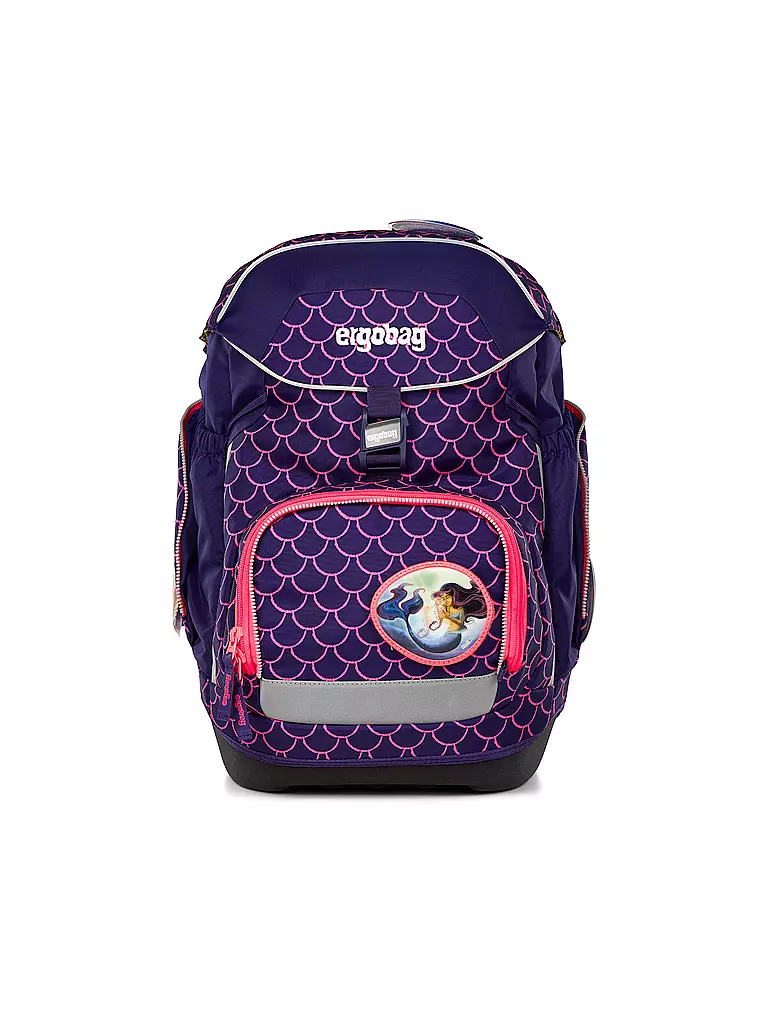 ERGOBAG | Set de mochila escolar de 6 piezas PACK PerlentauchBär |