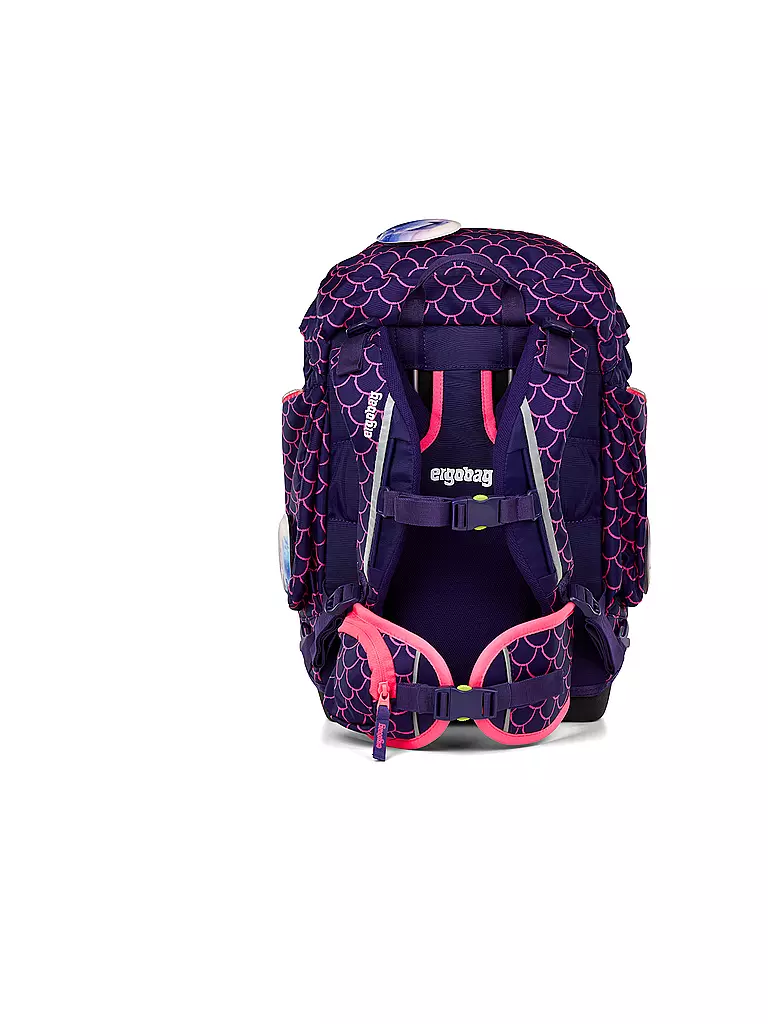 ERGOBAG | Set de mochila escolar de 6 piezas PACK PerlentauchBär |