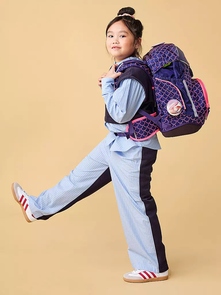 ERGOBAG | Set de mochila escolar de 6 piezas PACK PerlentauchBär |