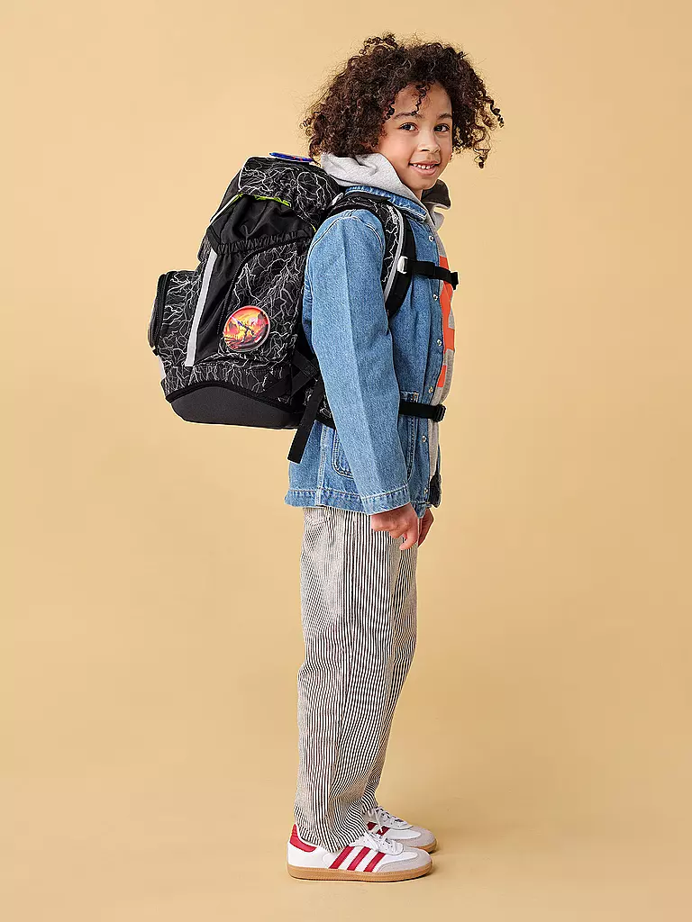 ERGOBAG | Set de mochila escolar de 6 piezas PACK ReflektBär |