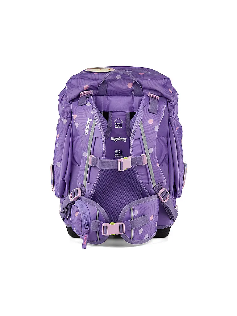 ERGOBAG | Set de mochila escolar de 6 piezas PonyBäradies | 
