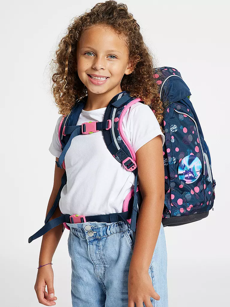 ERGOBAG | Set de mochila escolar Pack 6 piezas Phantbärsiewelt | 