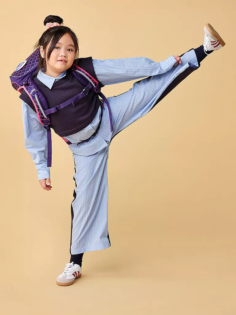 ERGOBAG | Set de mochilas escolares de 6 piezas CUBO LIGHT PerlentauchBär |