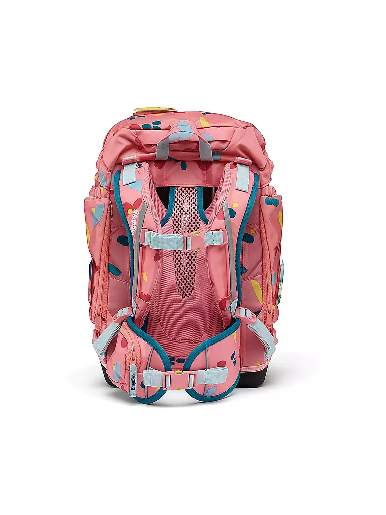 ERGOBAG | Set de mochilas escolares de 6 piezas PACK - ZitronenfaltBär | Coral