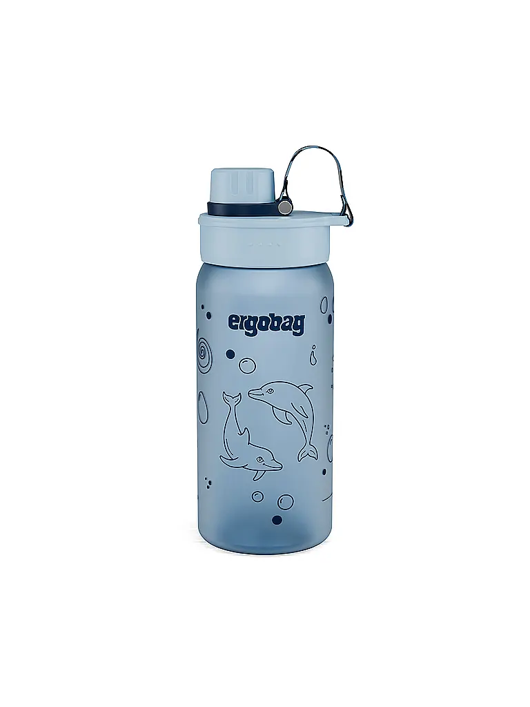 ERGOBAG | Trinkflasche Delfin | Azul claro