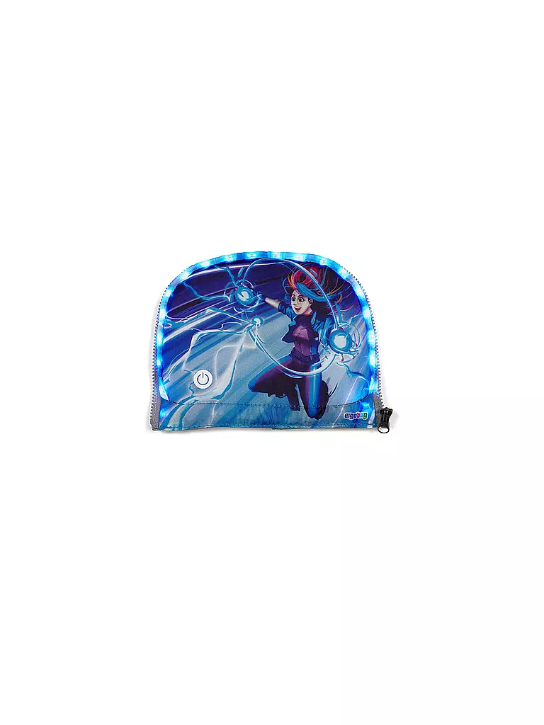 ERGOBAG | Zip Set Zippies LED - Superhéroes | Multicolor