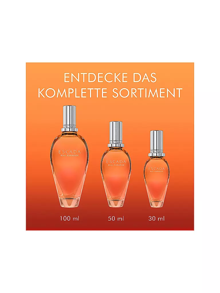 ESCADA | Bali Paradise Eau De Toilette para Mujer 30ml | Sin color