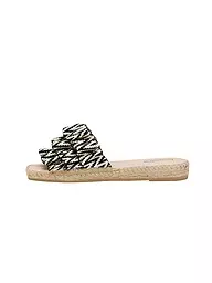 ESPADRIJ L'ORIGINALE | Pantolette CARRE VOLANT | Negro