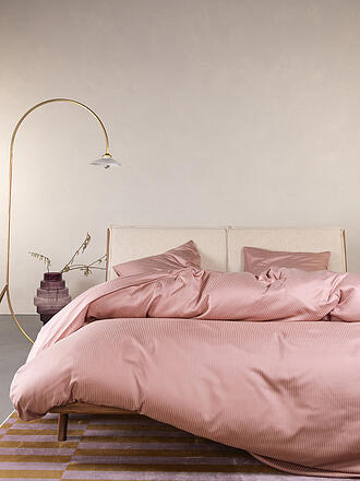 ESSENZA | Ropa de cama de satén 70x90cm / 140x200cm COLETTA Woodrose