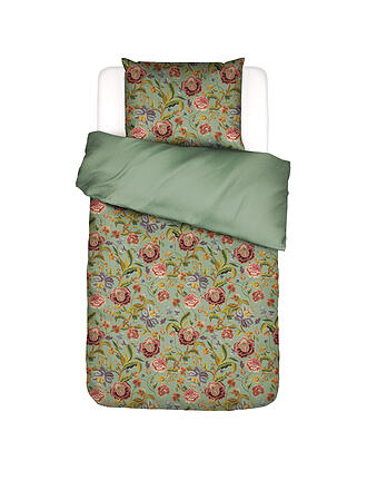 ESSENZA | Ropa de cama de twill 70x90cm / 140x200cm ROSANELLA Basil Green
