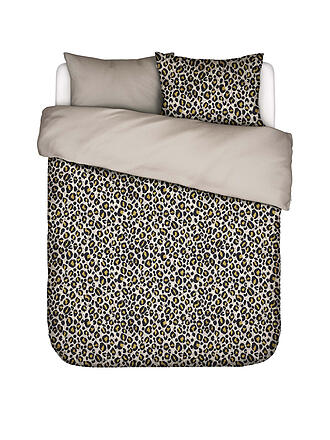 ESSENZA | Ropa de cama de satén 2x 70x90cm / 200x200cm FEDELIA Sand Storm