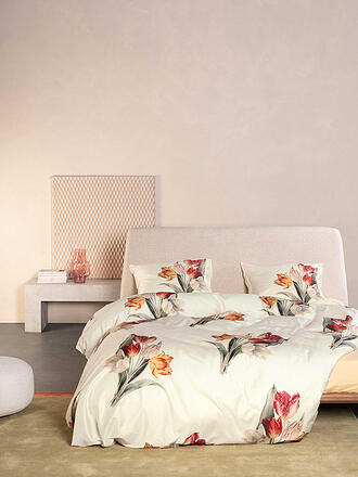 ESSENZA | Ropa de cama de satén TOSCA 70x90/140x200 Vainilla