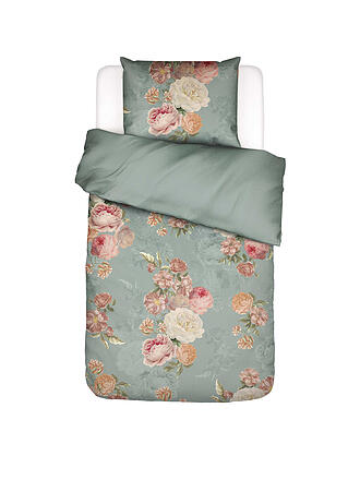 ESSENZA | Ropa de cama de satén ORIANNA 70x90/140x200cm Dusty Teal