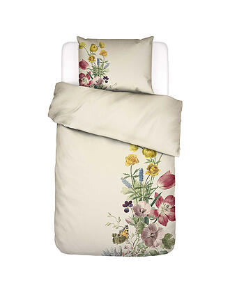 ESSENZA | Ropa de cama de satén VIOLA 70x90/140x200cm Vainilla