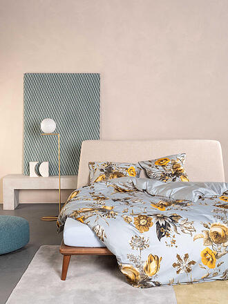 ESSENZA | Ropa de cama de satén FLOREAN 70x90/140x200cm Grey