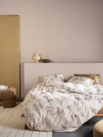 ESSENZA | Ropa de cama de satén CECILE 70x90cm/140x200cm Vainilla