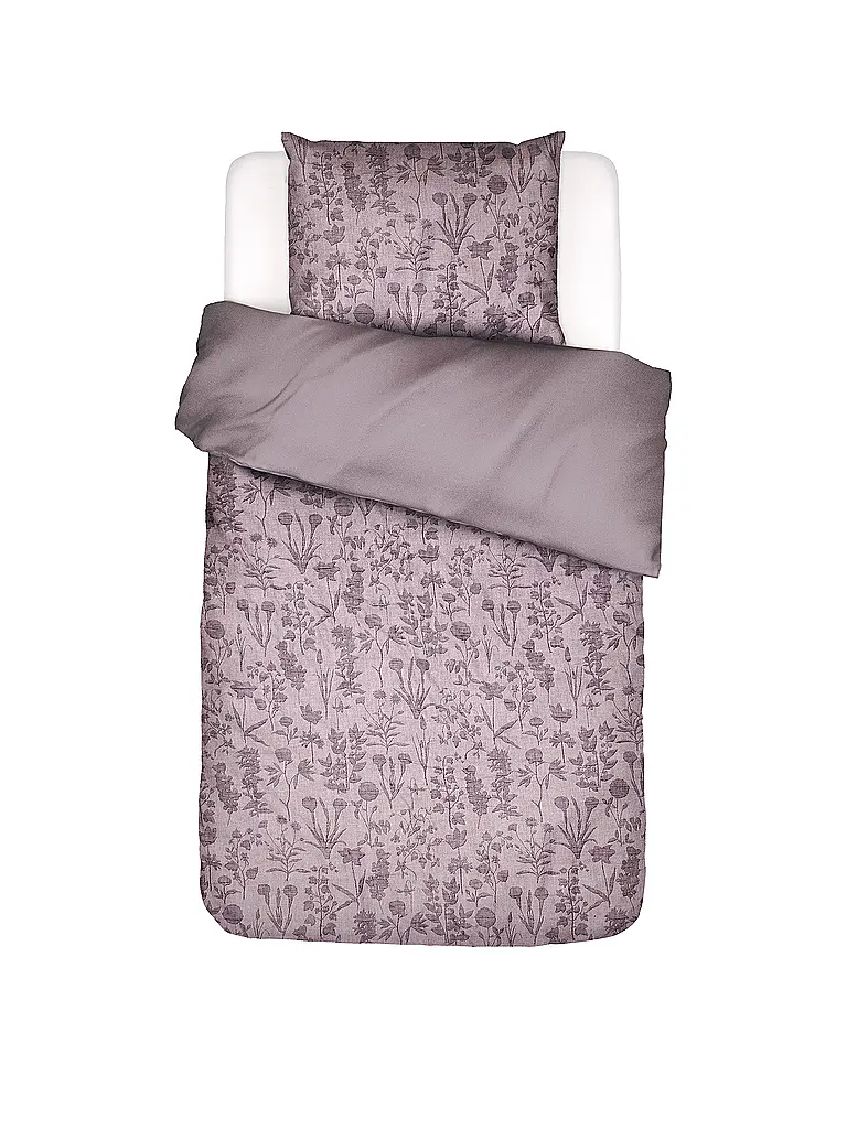 ESSENZA | Ropa de cama de algodón 70x90cm / 140x200cm MARIBEL Pale Purple | Lila
