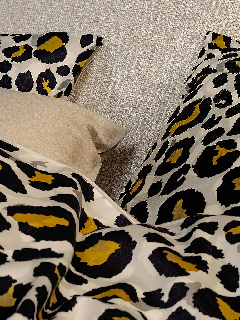 ESSENZA | Ropa de cama de satén 2x 70x90cm / 140x200cm FEDELIA Sand Storm |