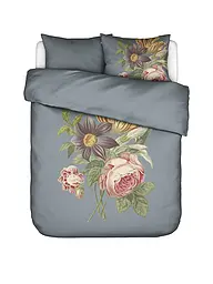 ESSENZA | Ropa de cama de satén 2x 70x90cm / 140x200cm MADIA Global Grey | Gris claro