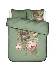 ESSENZA | Ropa de cama de satén 2x 70x90cm / 140x200cm MADIA Global Grey | Oliva