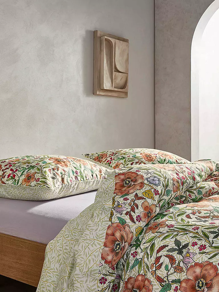 ESSENZA | Ropa de cama de satén 70x90cm / 140x200cm Celeste Pure White |