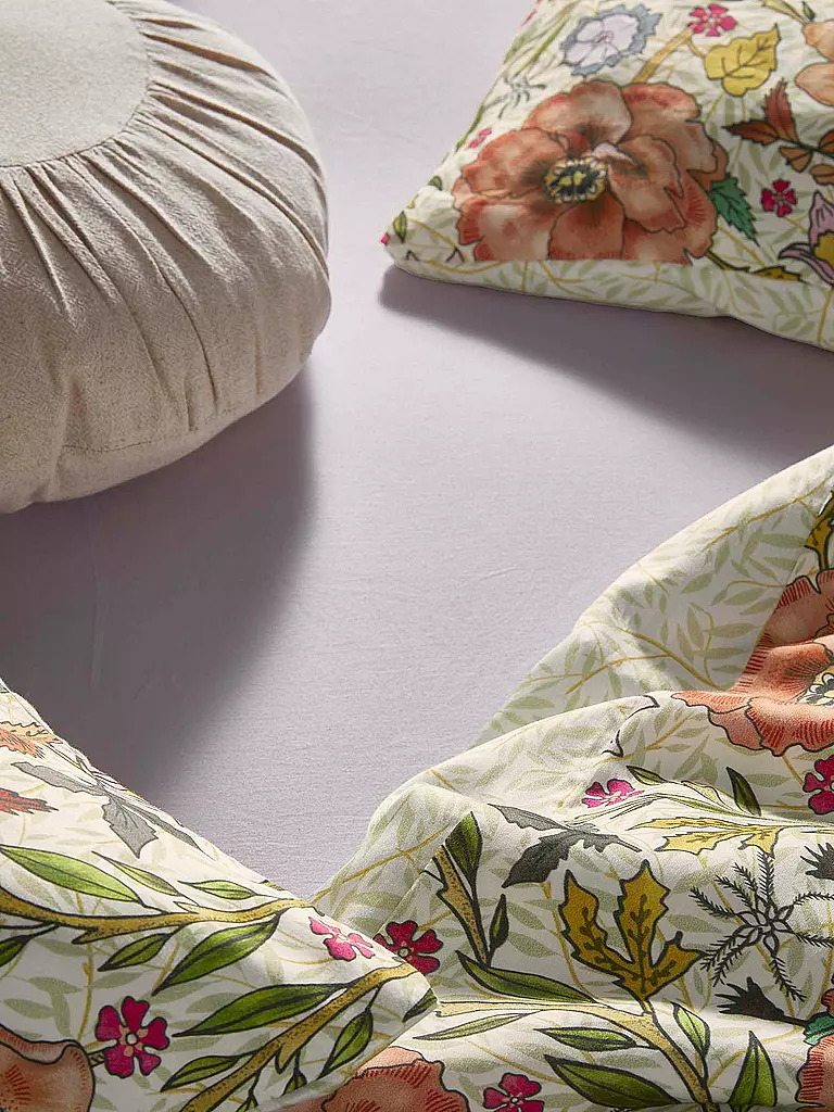 ESSENZA | Ropa de cama de satén 70x90cm / 140x200cm Celeste Pure White |