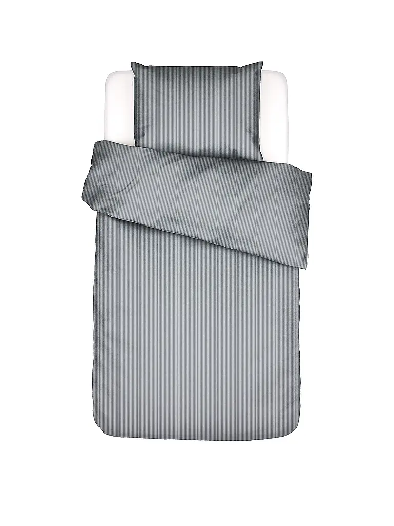 ESSENZA | Ropa de cama de satén 70x90cm / 140x200cm COLETTA Global Grey | Gris