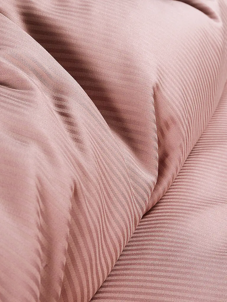 ESSENZA | Ropa de cama de satén 70x90cm / 140x200cm COLETTA Woodrose | Rosa