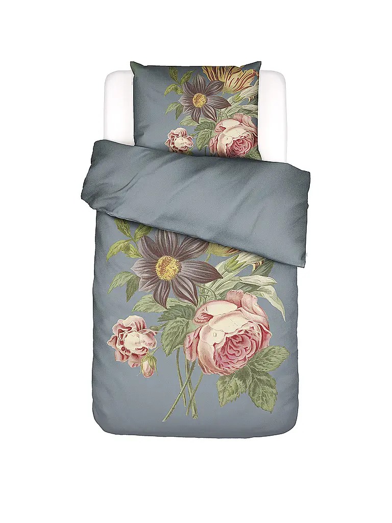 ESSENZA | Ropa de cama de satén 70x90cm / 140x200cm MADIA Global Grey | Gris claro