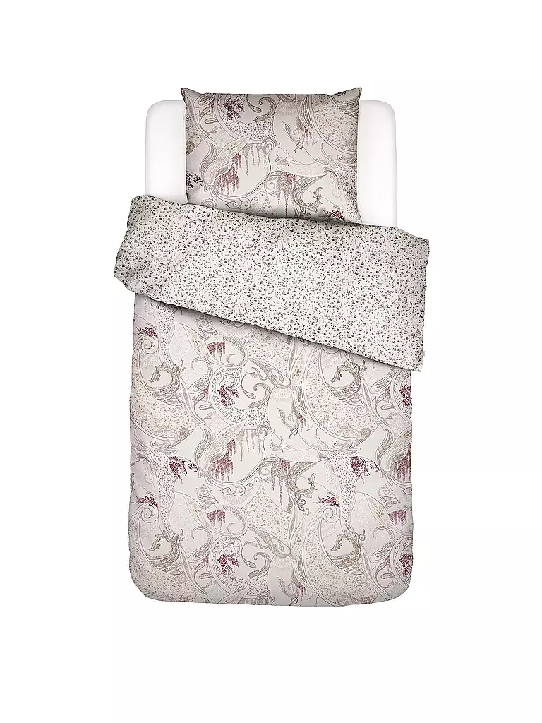 ESSENZA | Ropa de cama de satén 70x90cm / 140x200cm Verena Lovely Lilac | Lila