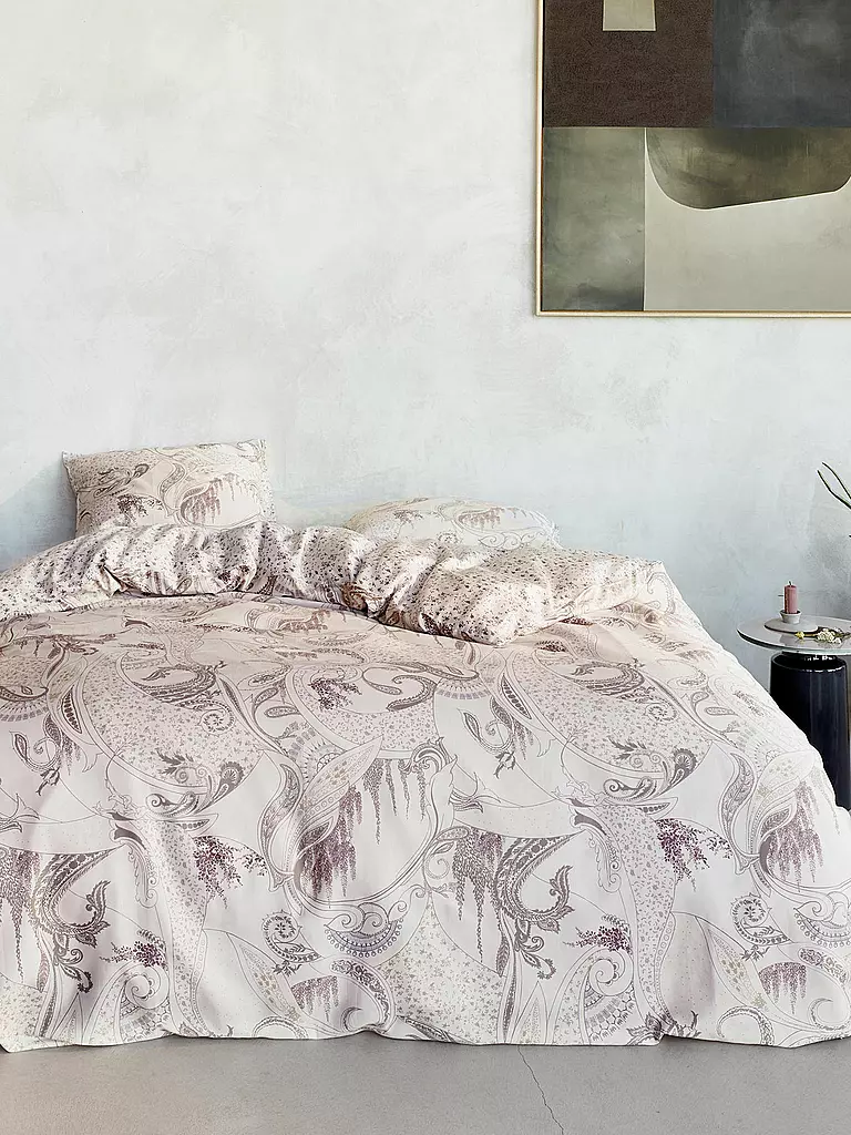 ESSENZA | Ropa de cama de satén 70x90cm / 140x200cm Verena Lovely Lilac | Lila