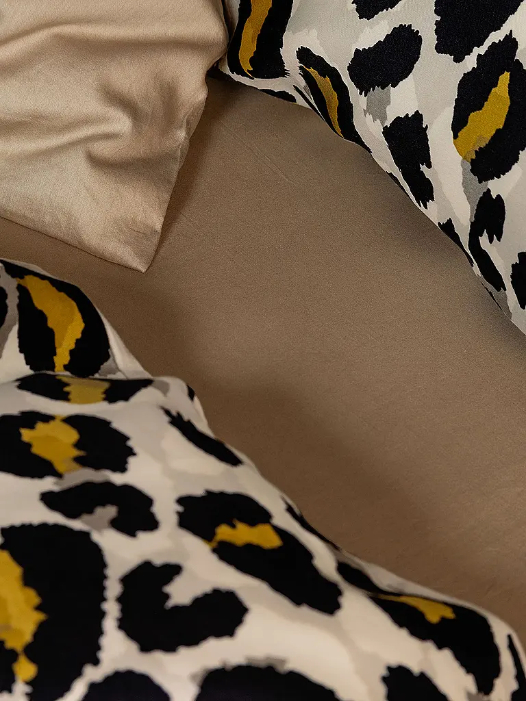 ESSENZA | Ropa de cama de satén 70x90cm / 140x220cm FEDELIA Sand Storm |