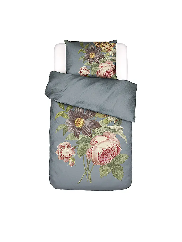 ESSENZA | Ropa de cama de satén 70x90cm / 140x220cm MADIA Global Grey | Gris claro