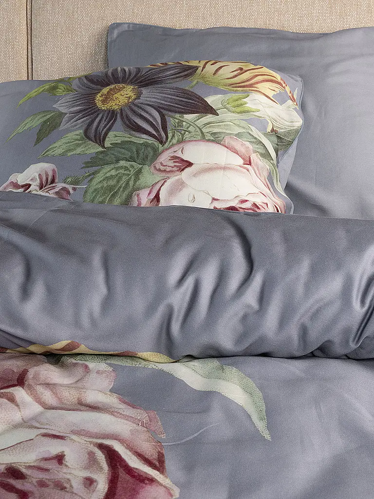 ESSENZA | Ropa de cama de satén 70x90cm / 140x220cm MADIA Global Grey | Gris claro