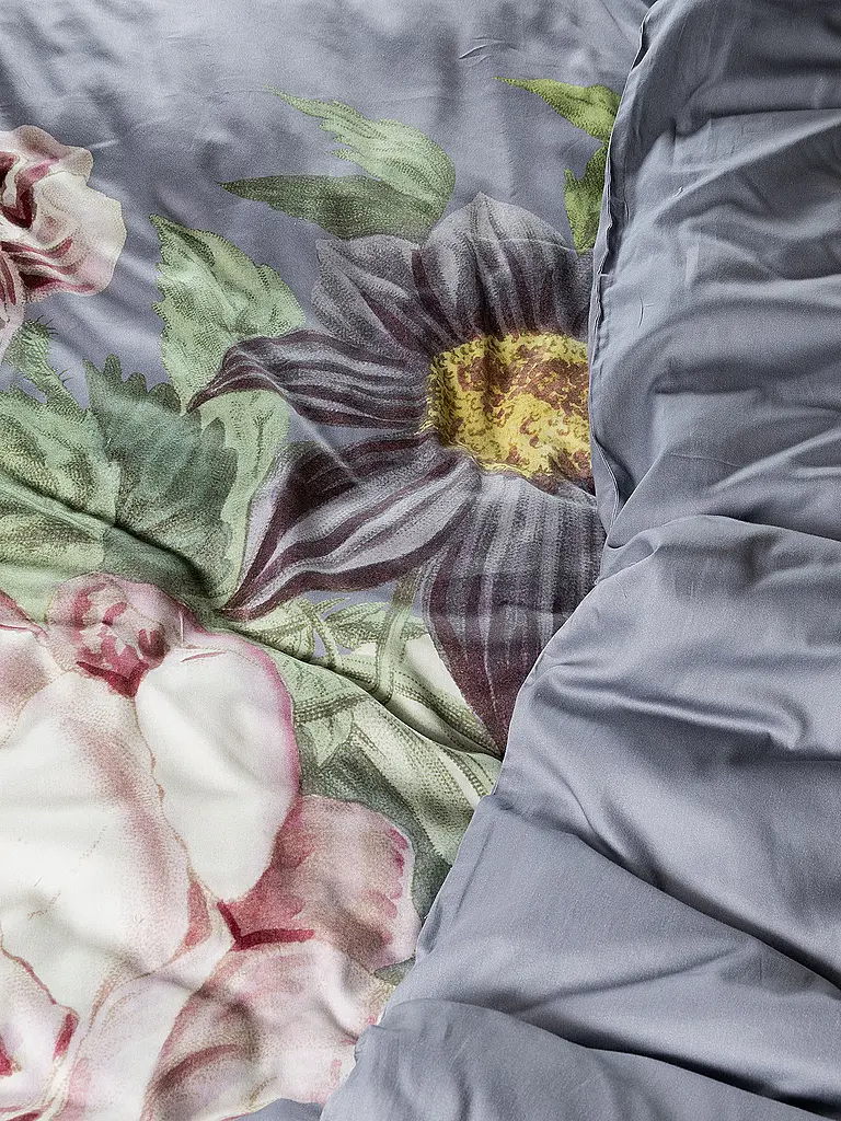 ESSENZA | Ropa de cama de satén 70x90cm / 140x220cm MADIA Global Grey | Gris claro